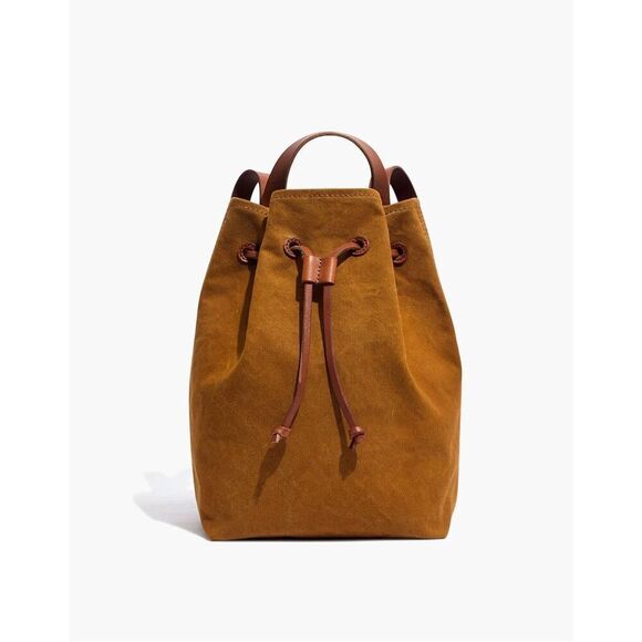Madewell The Canvas Somerset Backpack Acorn Brown - Picture 1 of 14